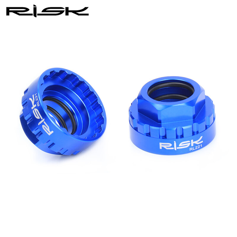 RISK-herramienta de montaje de anillos de cadena, 12 velocidades, para Shimano SM-CRM95 / SM-CRM85 / SM-CRM75 TL-FC41/FC41, herramientas de reparación de montaje directo