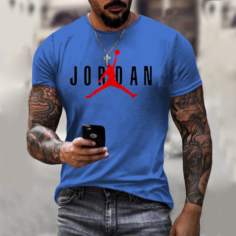 Camiseta con estampado 3d para hombre y mujer, camisa de cuello redondo, Hip-Hop, baloncesto, abrigo informal transpirable de talla grande, novedad de verano de 2021