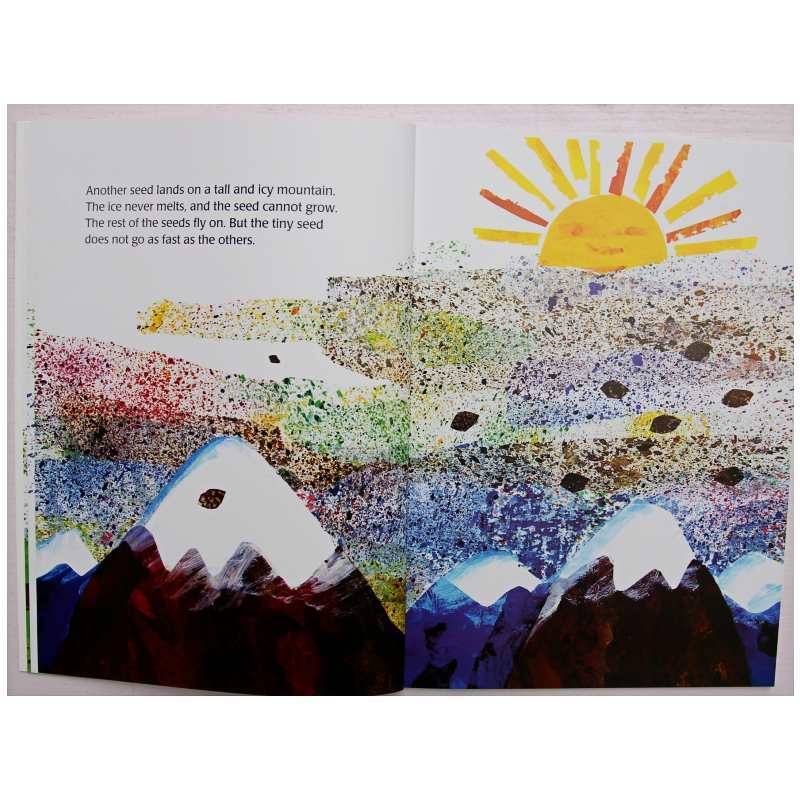 البذور الصغيرة التي كتبها اريك كارل التعليمية الإنجليزية كتاب صور بطاقة التعلم كتاب القصة للأطفال هدايا الأطفال