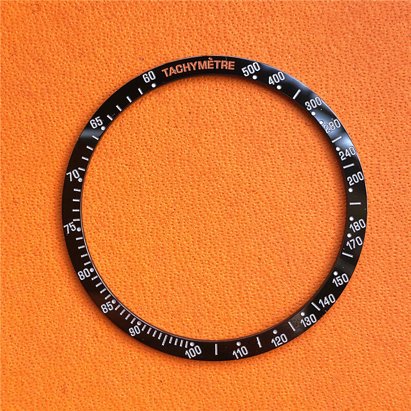 L'inserto con castone in ceramica nera da 40.5mm è adatto per l'inserto della lunetta dell'orologio Omega speedmaster da 44.25mm