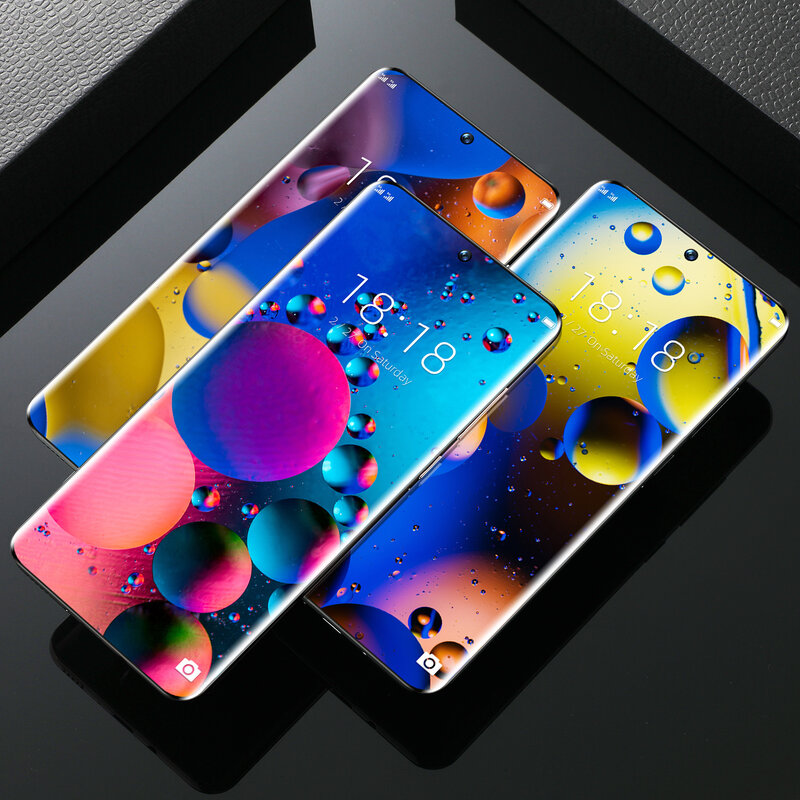 Ponsel Pintar Versi Global Xiao M11 Ultra 7.3 Inci Qualcomm Snapdragon888 Android 11 16GB + 1T Deca Core 5G 48 + 64MP 6800Mah