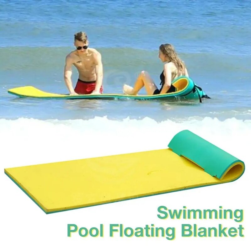 2020 Pool Float Water Blanket Water Floating Bed Smooth Soft Comfortable Water Float Mat for Sunbathing Water Sports Picnics
