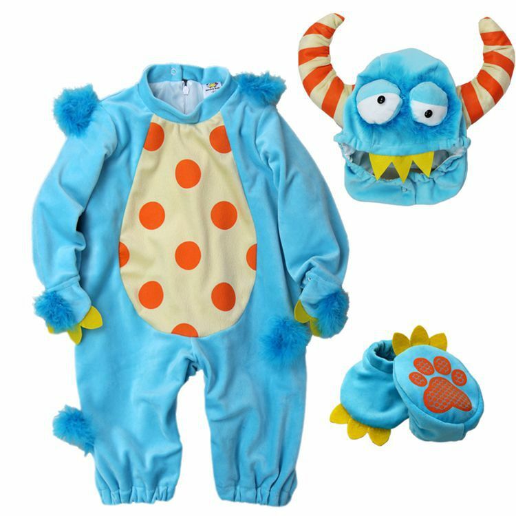 Pelele de disfraz de dinosaurio de Halloween de alta calidad para bebés, niños y niñas, conjunto de ropa para niños pequeños, Triceratops