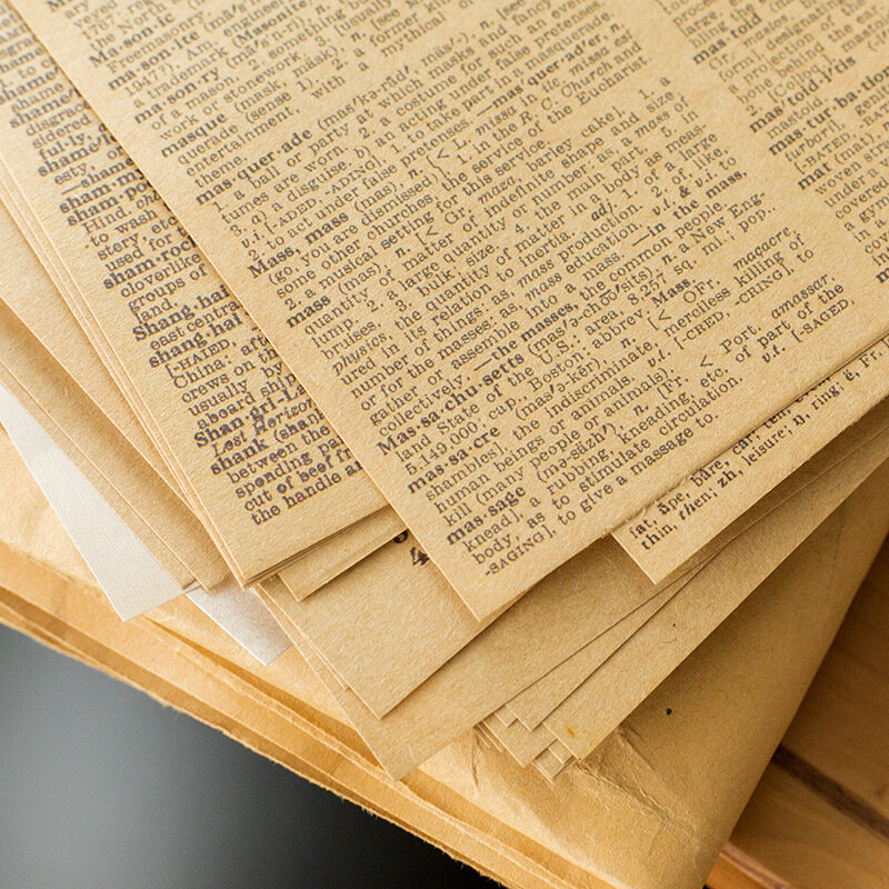 57листов винтажной перезаписываемой бумаги, рукоделие, декоративная бумага для фона
