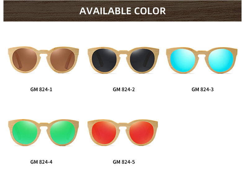 Модные дизайнерские женские бамбуковые солнцезащитные очки с поляризационными зеркальными линзами из бамбукового дерева женские солнцез...