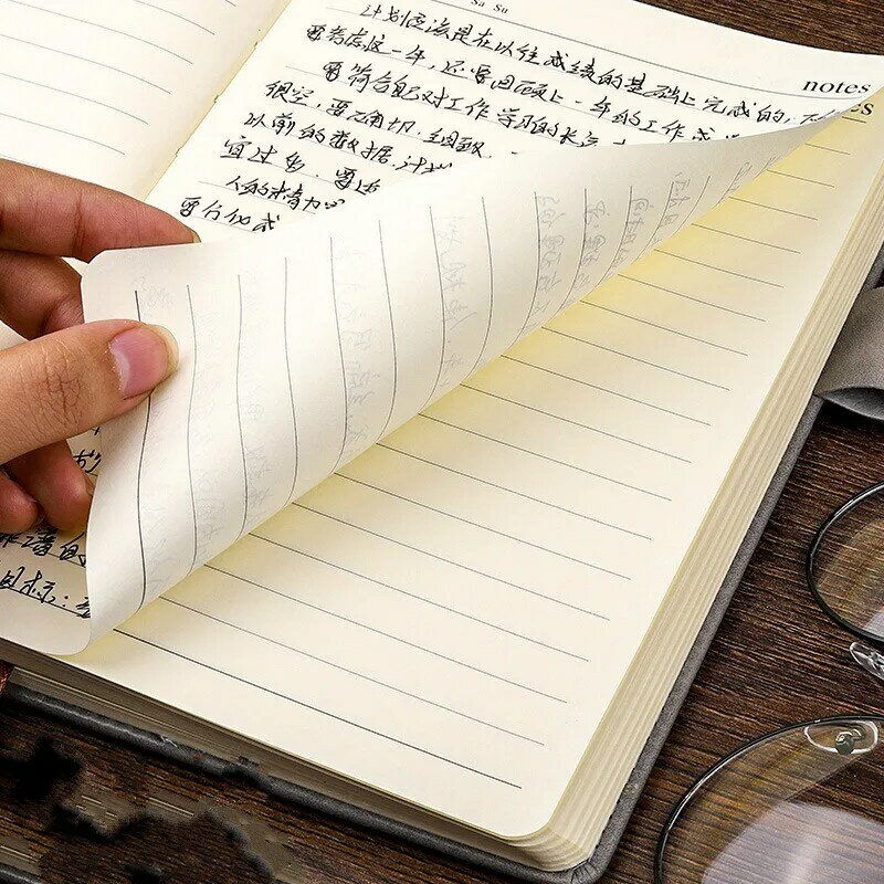 360 stron bardzo grube A5 notatnik codzienny biznes praca w biurze Notebook prosty gruby College Office Diary szkolne