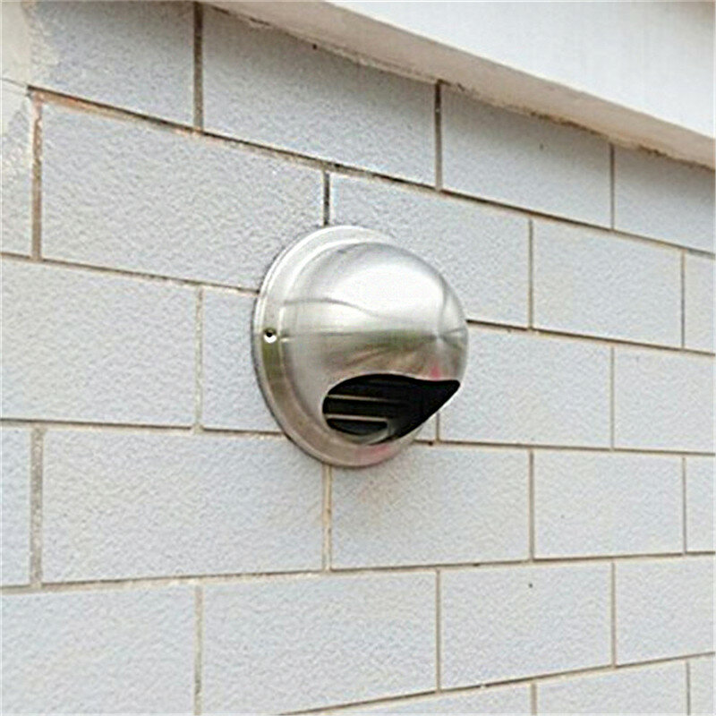 Stainless Steel Wall Ceiling Air Vent Ducting Ventilation Exhaust Grille Cover Outlet Heating Cooling Vent Cap Waterproof Design