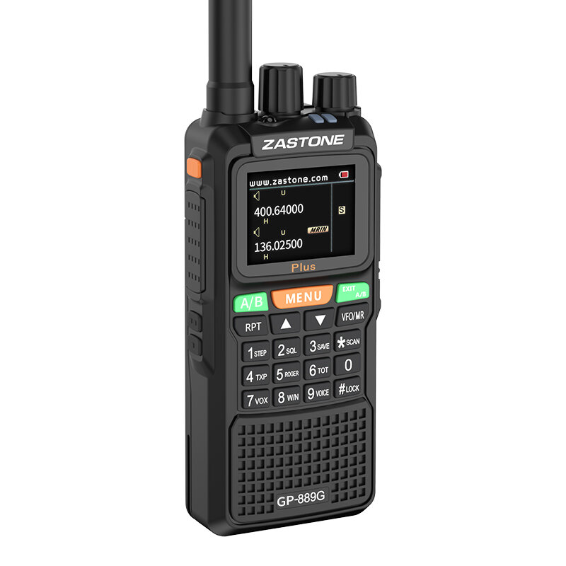 Dmr walkie talkie uhf/vhf 5w em dois sentidos rádio dmr duplo tempo slot 999ch 3000mah gps rádio