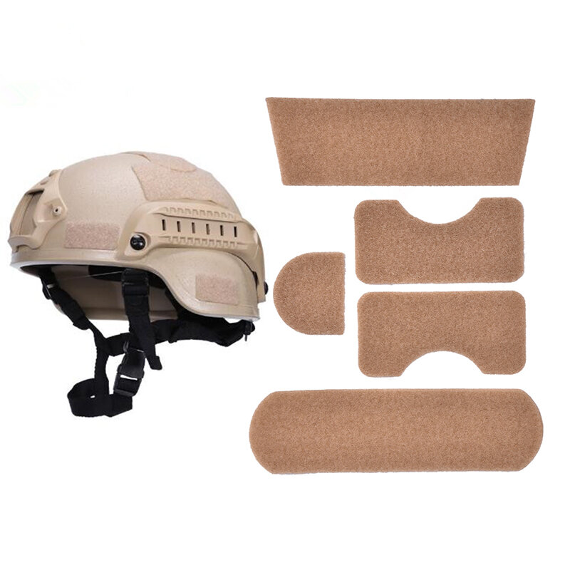 전술 헬멧 DIY 매직 스티커 헬멧 테이프 커버, 헬멧 액세서리, 9 개
