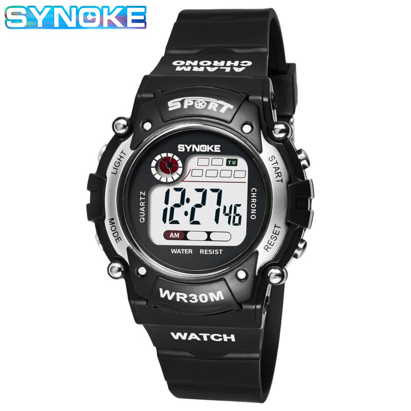 Children Digital Watches Waterproof Led Sport Watch For Kids Wristwatch Boys Girls Stopwatch Electronic Clock Gift Montre Enfant