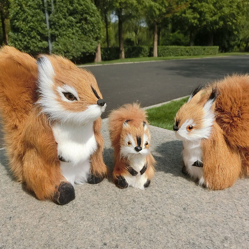 Simulation squir plush toys dolls kawaii squirs Toy animals Doll for children kids creative gifts home car decoration new