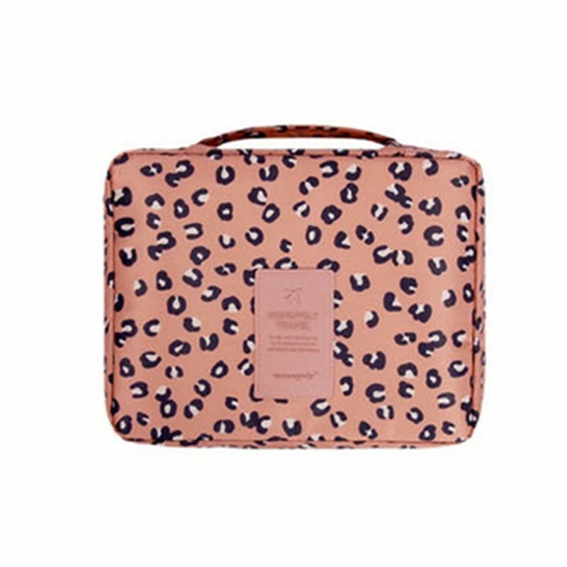 50LD женская косметичка, косметичка, Цветочная нейлоновая сумка на молнии для путешествий