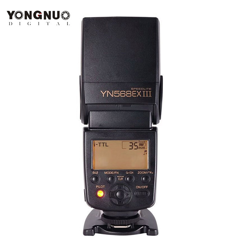 YONGNUO YN568EX YN-568EX III TTL Wireless HSS per Canon 1100d 650d 600d Nikon DSLR Macchina Fotografica Compatibile YONGNUO Con Regali Gratis