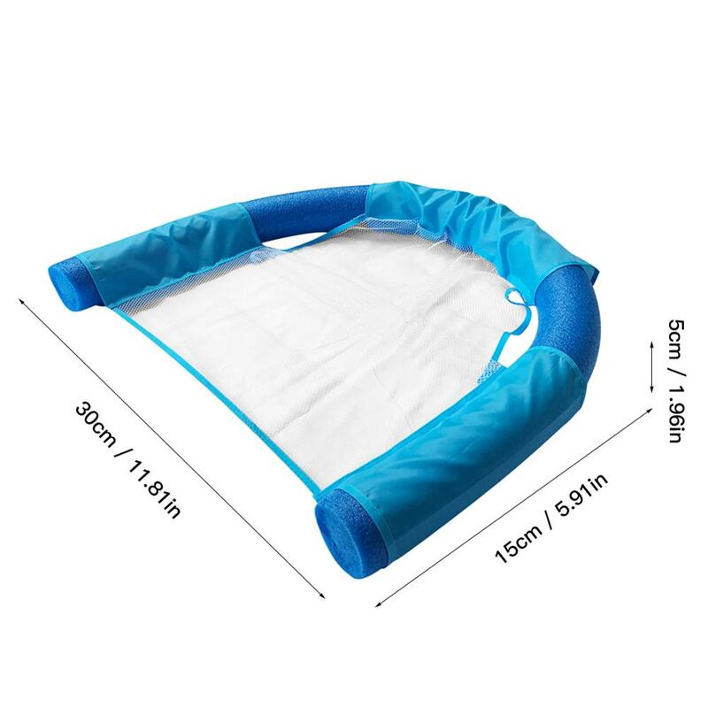 1Pcs Swiming Pool Accessories Floating Chair Swimming Pool Seats Amazing Floating Pool Bed Chair Noodle Chair