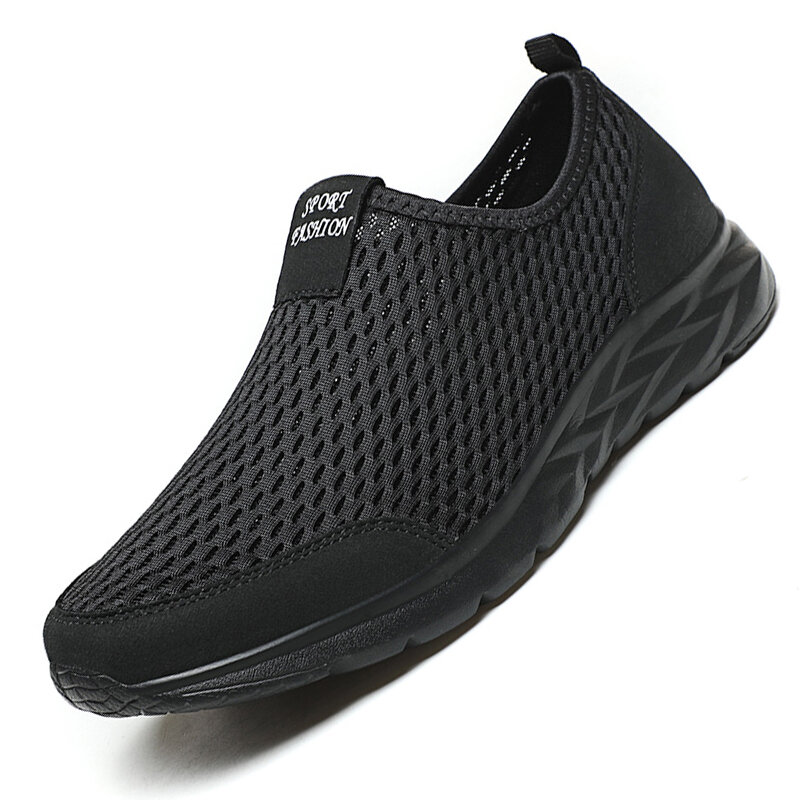 2021 nowe buty męskie mokasyny lekkie spacery oddychające letnie wygodne obuwie codzienne męskie trampki Zapatillas Hombre Plus para