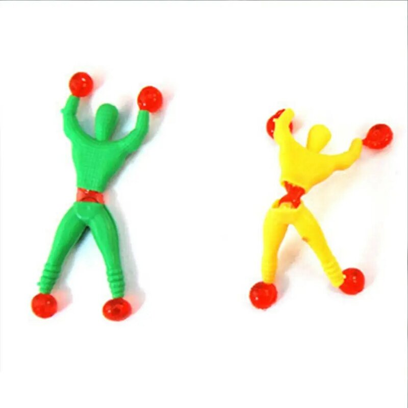 Brinquedo pegajoso de parede para escalar, personagem de aranha, alívio do stress, palma da mão, produto útil