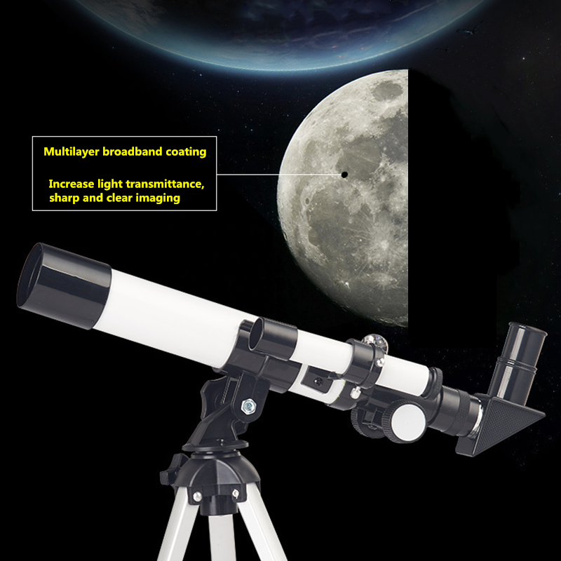 Телескоп астрономический, для детей и взрослых, с большим увеличением, 40040