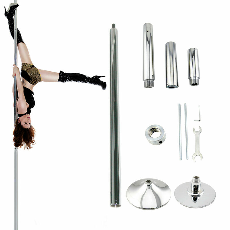 Poste de baile giratorio profesional, Pole de entrenamiento de baile extraíble para principiantes, pole de baile profesional stripper, 360