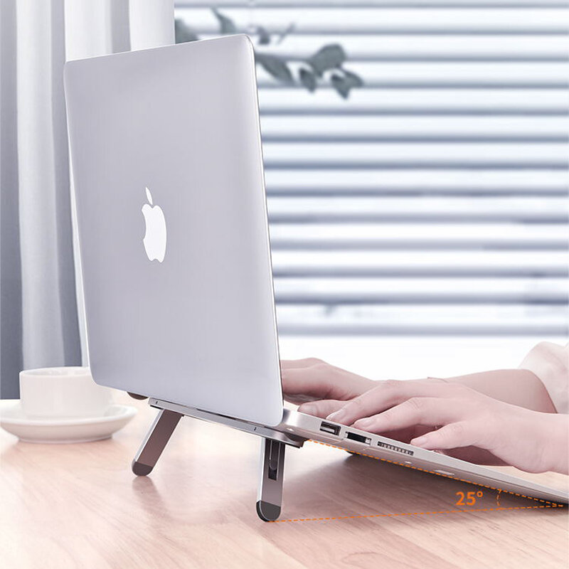 Notebook Laptop niewidoczny wspornik pulpit zwiększony stojak chłodzenie półka składana przenośna podstawa pomocnicza domowe narzędzia biurowe