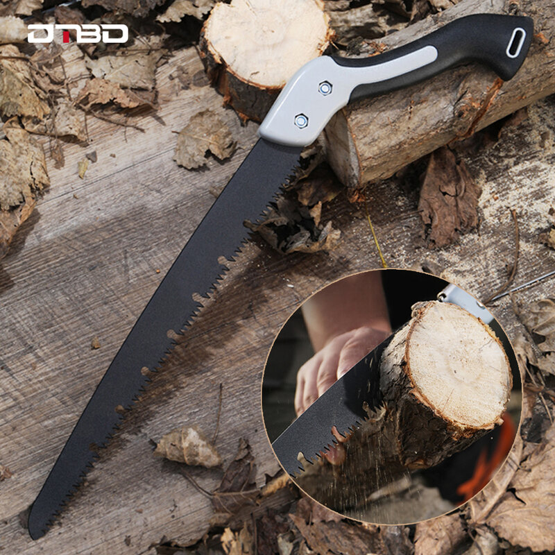 DTBD seghetto pieghevole seghetto taglio multifunzionale sega a mano coltello a farfalla per potatura da giardino utensili da campeggio per la lavorazione del legno