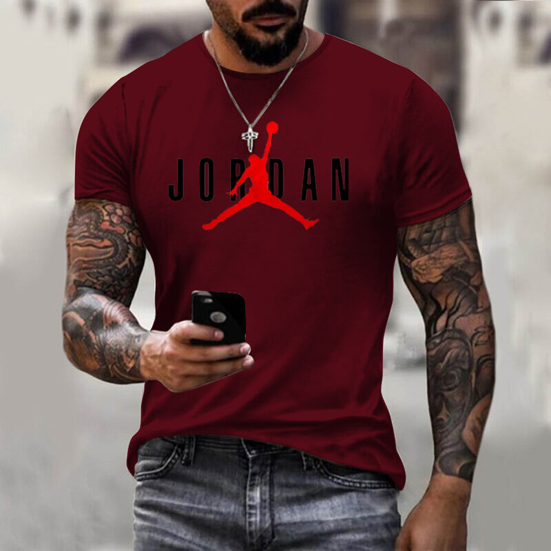 2021 homens e mulheres verão nova 3d impresso camiseta masculina em torno do pescoço camisa hip-hop basquete respirável casual casaco tamanho grande