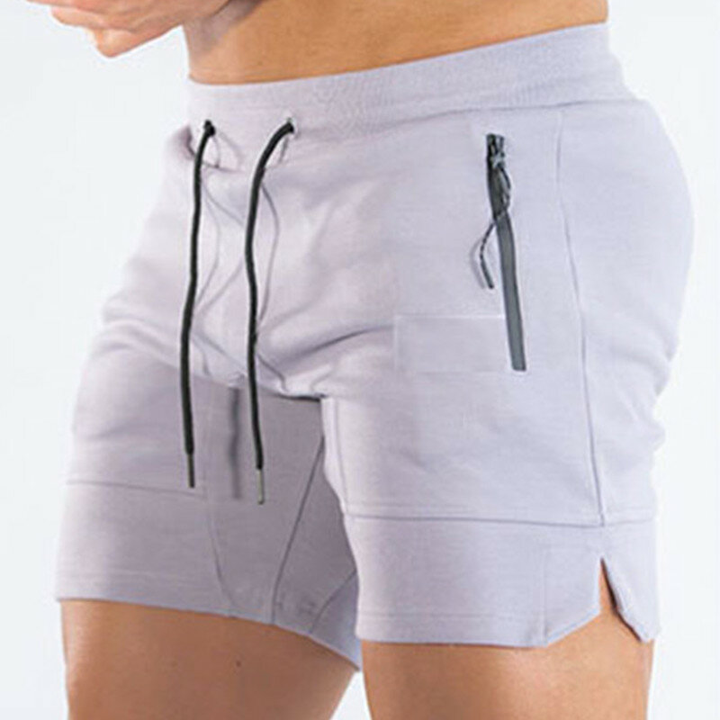 Verão quente novos calções masculinos ginásios fitness joggers malha respirabilidade secagem rápida casual musculação calças de moletom de alta qualidade