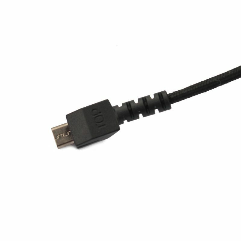 Ligne de câble de souris USB tressée en Nylon Durable pour souris sans fil Razer Mamba