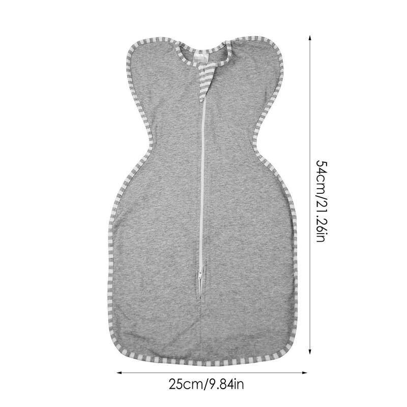 아기 Swaddling 담요 독특하고 넓은 자루 디자인 아래 신생아를위한 부드럽고 편안한 웨어러블 슬리핑 백