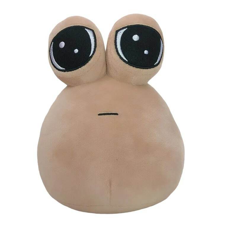 Hot Game My Pet Alien Pou Plush Toy Furdiburb Emotion Alien Plushie Stuffed