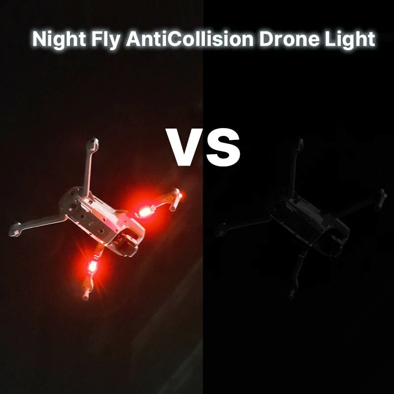 Ulanzi DR-02 illuminazione universale per droni stroboscopici per DJI Mini 3 PRO 2 Mavic Air 2 accessorio per droni anticollisione a mosca notturna a pagamento