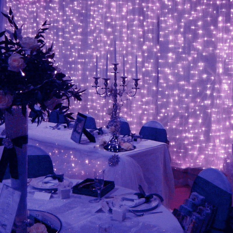 Janela de fadas icicle cortina parede fundo 3*3m 3*2m 4x0.6m à prova dwaterproof água twinkle estrela grânulo feriado casamento natal jardim decoração da sua casa