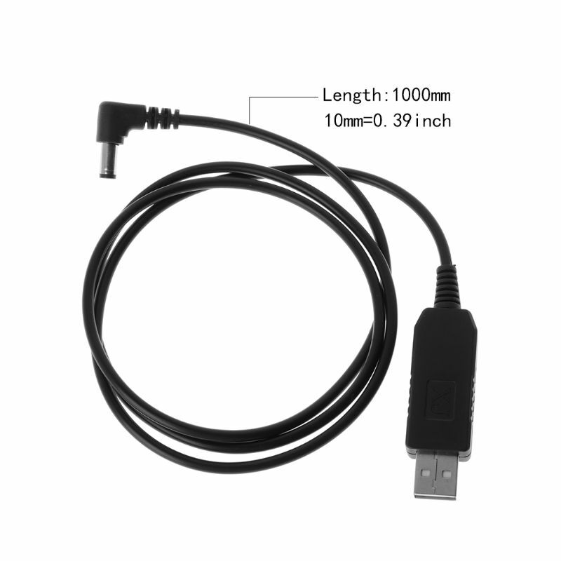Cable cargador USB portátil para Baofeng UV-5R BF-F8HP más Radio walkie-talkie