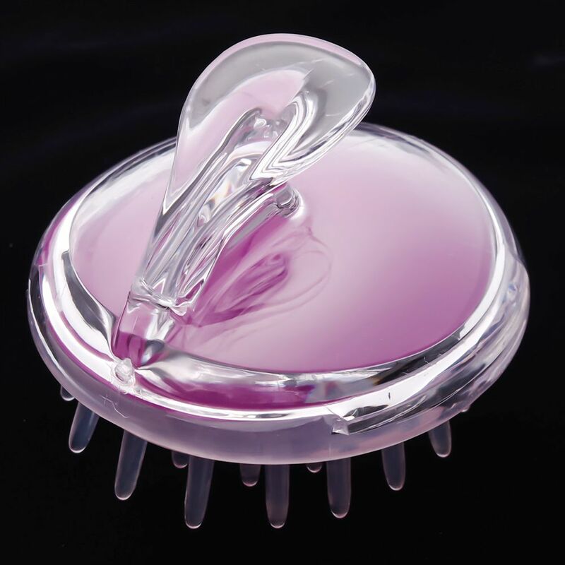 Silicone Shampoo Scalp Shower Body Washing Comfortable Hair Massage Massager Brush Comb Bathroom Accessories