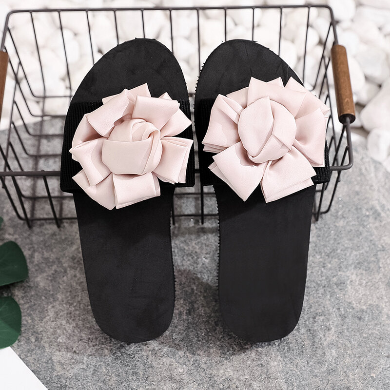2020 moda feminina verão sandálias de praia ao ar livre indoor flip-flops sapatos de praia moda feminina casual rosa flor chinelos