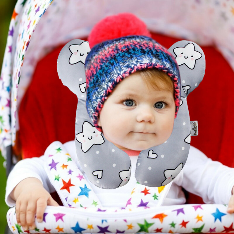 Bantal Perjalanan Bayi Bantal Penyangga Leher Tempat Duduk Mobil Bayi