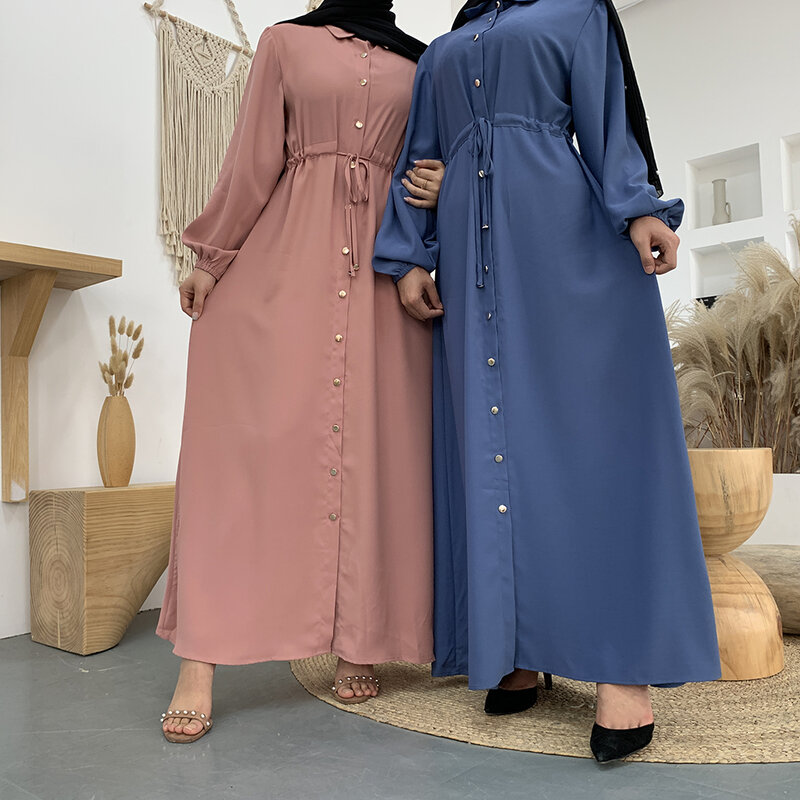 Soccorso Mubarek Vestito Da Estate di Modo Musulmano Dubai Abaya Turchia Hijab Caftano Caftano Islam Abbigliamento Per Le Donne Robe Femme Ete Abiti