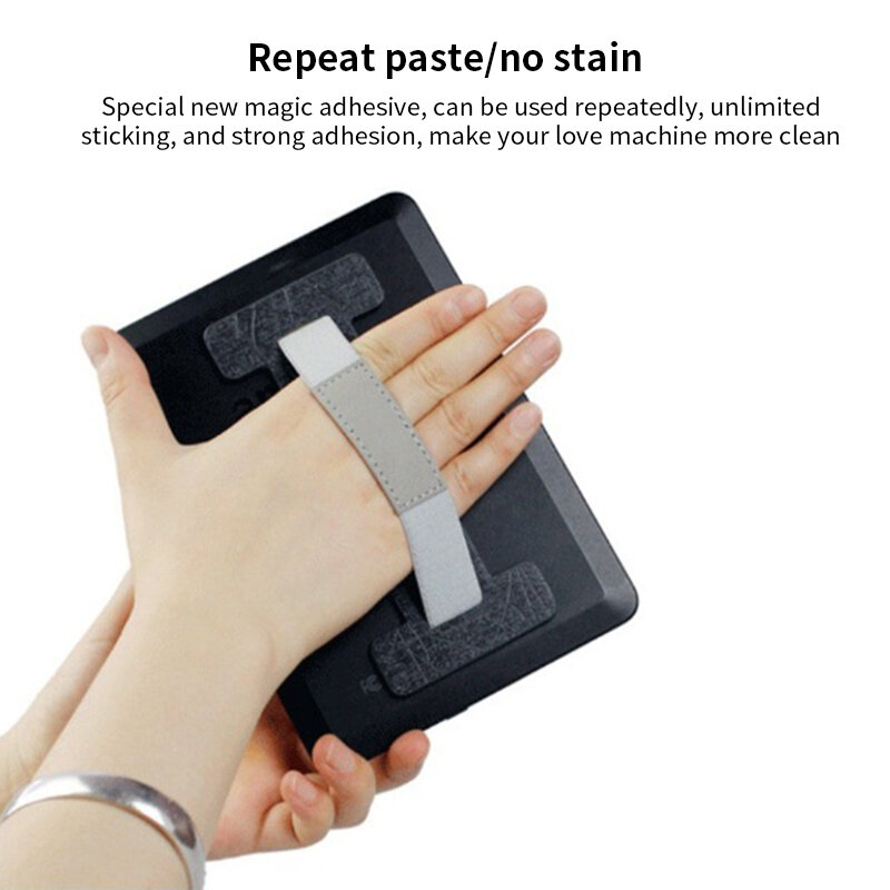 Banda de mano portátil para tableta, soporte de correa de agarre para tableta, IPad Kindle, eslinga de dedo antideslizante