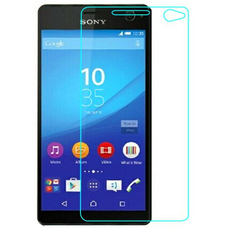 Комплект из 3 предметов, для Sony Xperia C4 E5303 E5306 E5333 E5343 Защитное стекло для экрана мобильного телефона, защитная пленка на Sony C4 c 4 защитное закален...