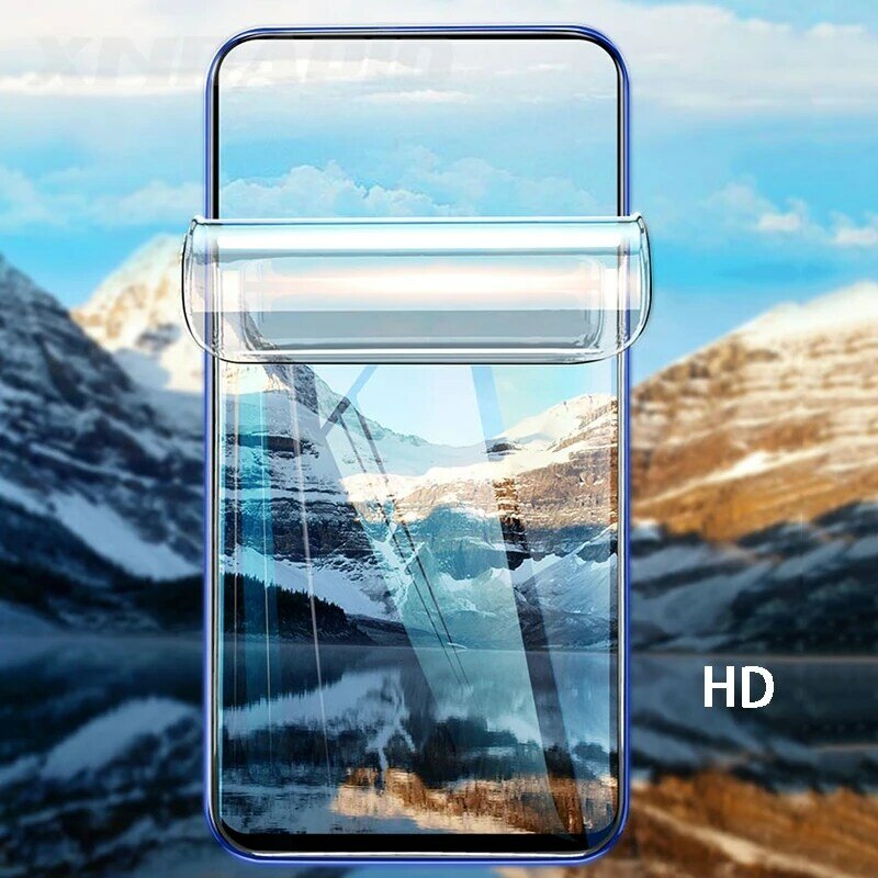Protector de pantalla de película de hidrogel para Xiaomi Mi 8, 9, 10, SE, A2, A3 Lite, 9T, CC9E, Poco X3, Mi Note 8, 10, Ultra Pro, 2 uds.