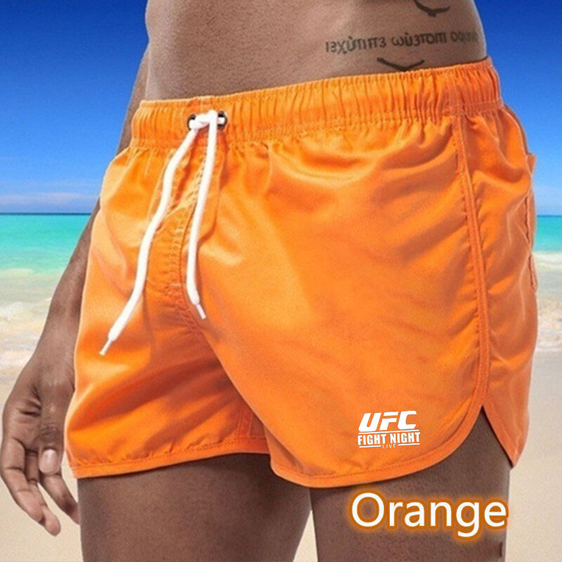 Men's shorts gym men's outdoor sports running sports fitness beach basketball jogging quick-drying men's shorts new 2021