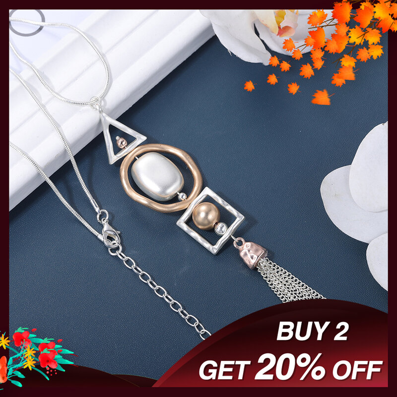 Meicem Women Necklace Geometric Irregular Pendant 2022 New Design Women's Mother's Day Gift Women's Necklaces High-End Jewelry