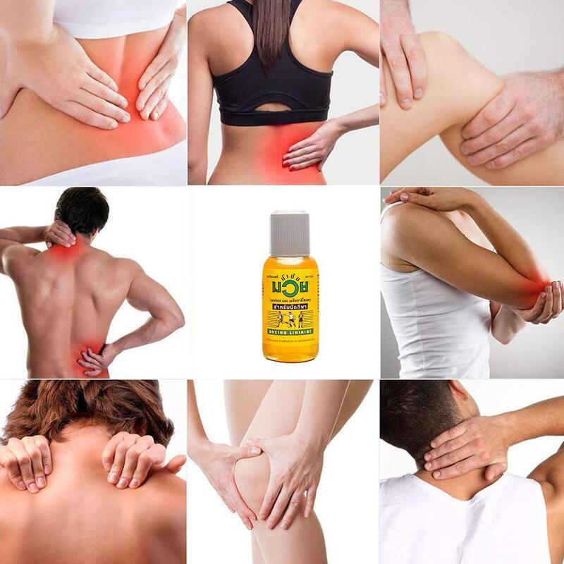 Thailand MUAY Tiger Balm Relieve Muscle Pain Oil Relax Inflammation Muscle Relieve Massage The Back Body Fatigue Health Pai D8M4