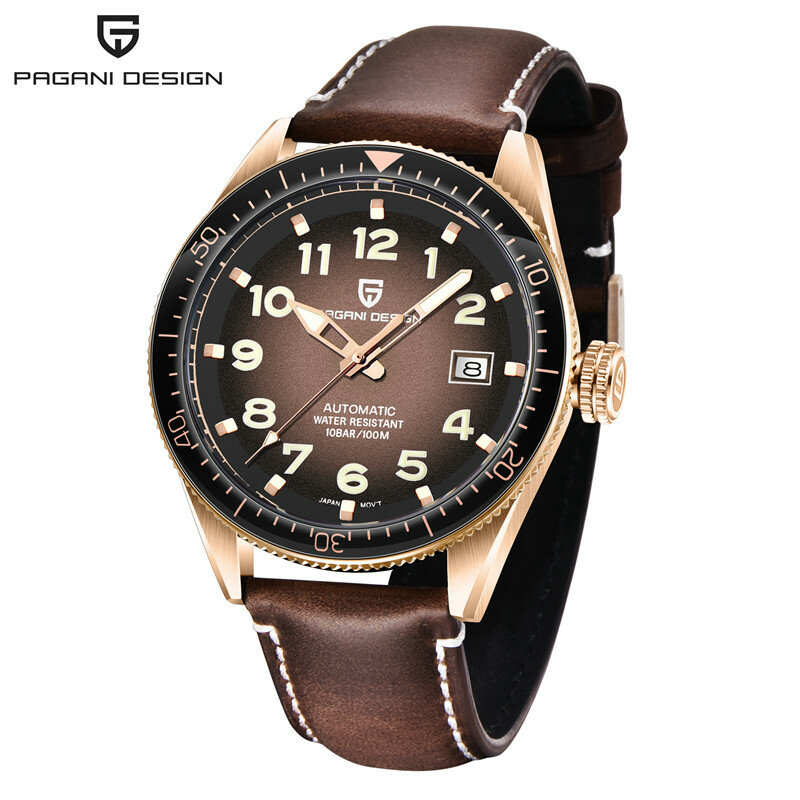 PAGANI Design 자동 기계식 시계 다이버 스포츠 200M 럭셔리 브랜드 남성용 시계 비즈니스 손목 시계 남성 시계 Relogio