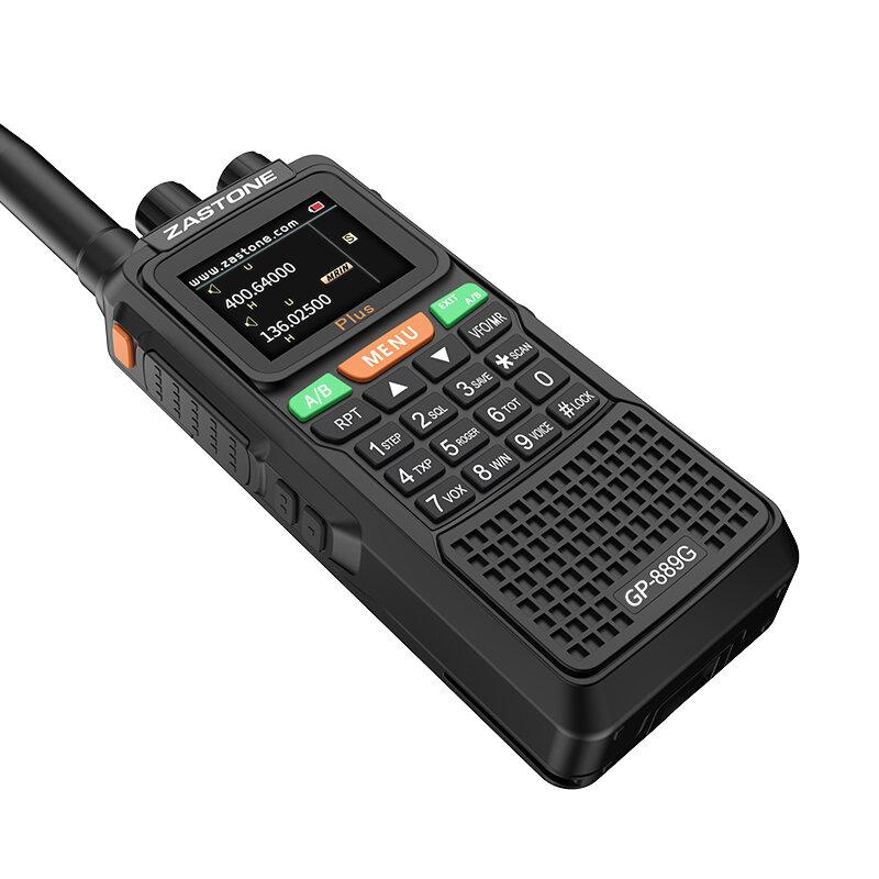 DMR Bộ Đàm UHF/VHF 5W 2 Chiều Đài Phát Thanh DMR Đôi Khe Thời Gian 999CH 3000MAh GPS Đài Phát Thanh
