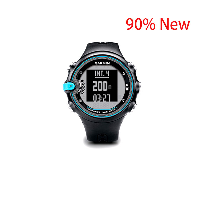 Garmin-Reloj de natación, reloj con registro de ritmo y distancia, nuevo monitoreo de eficiencia de natación, registro de hora y fecha