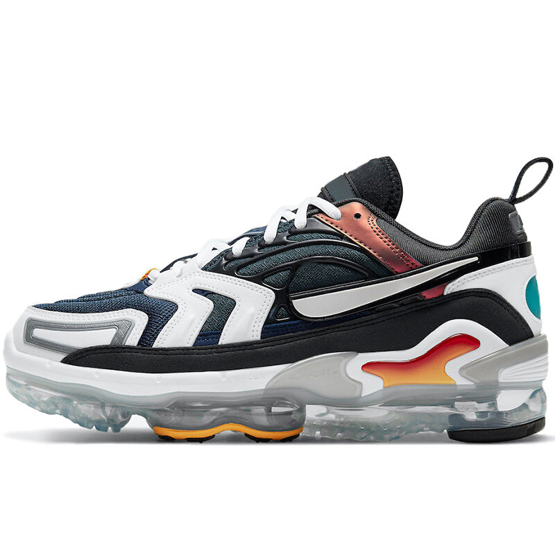 EVO-Zapatillas deportivas para hombre y mujer, calzado deportivo con amortiguación, color blanco y negro, 2021