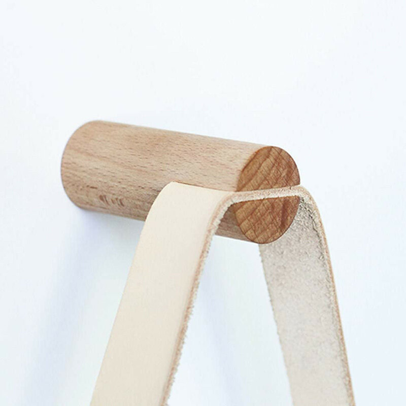 Marco de rollo de madera creativo nórdico, soporte para papel de cocina, accesorios para el baño