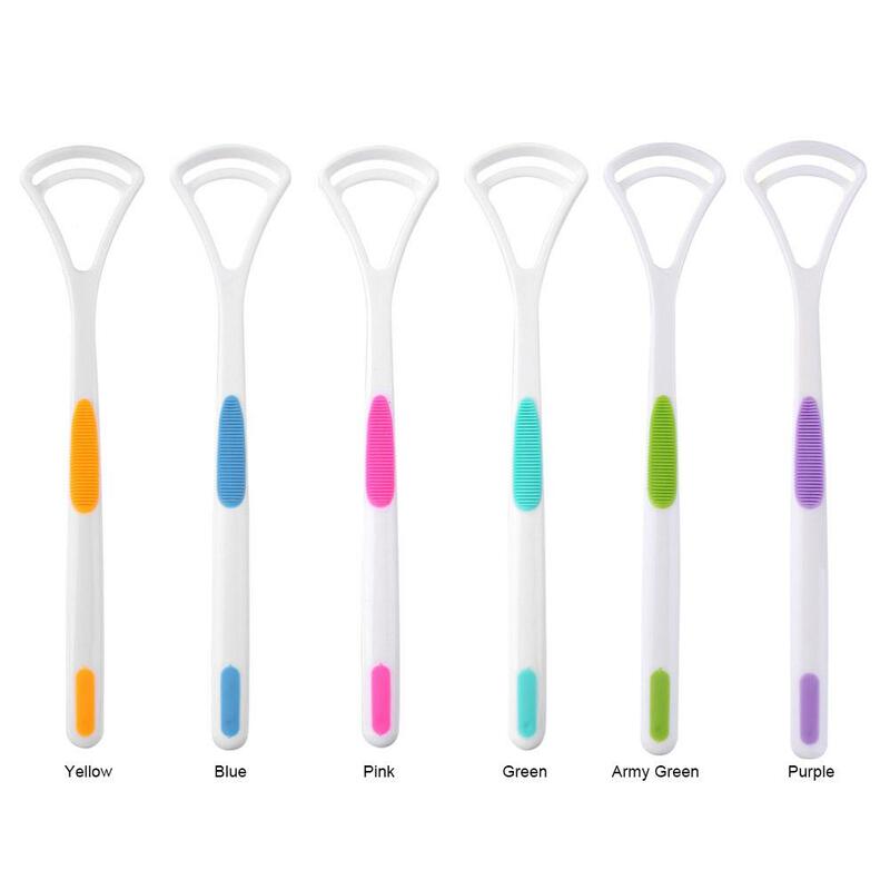 Zunge Pinsel Zunge Schaber Reiniger Dental Oral Care Zunge Reinigung Werkzeug