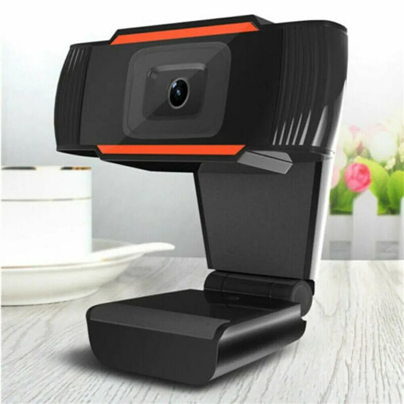 HD Webcam Computer Laptop Rotating 480P 720P Auto White Balance USB 2.0 Web Cam for Video Chatting