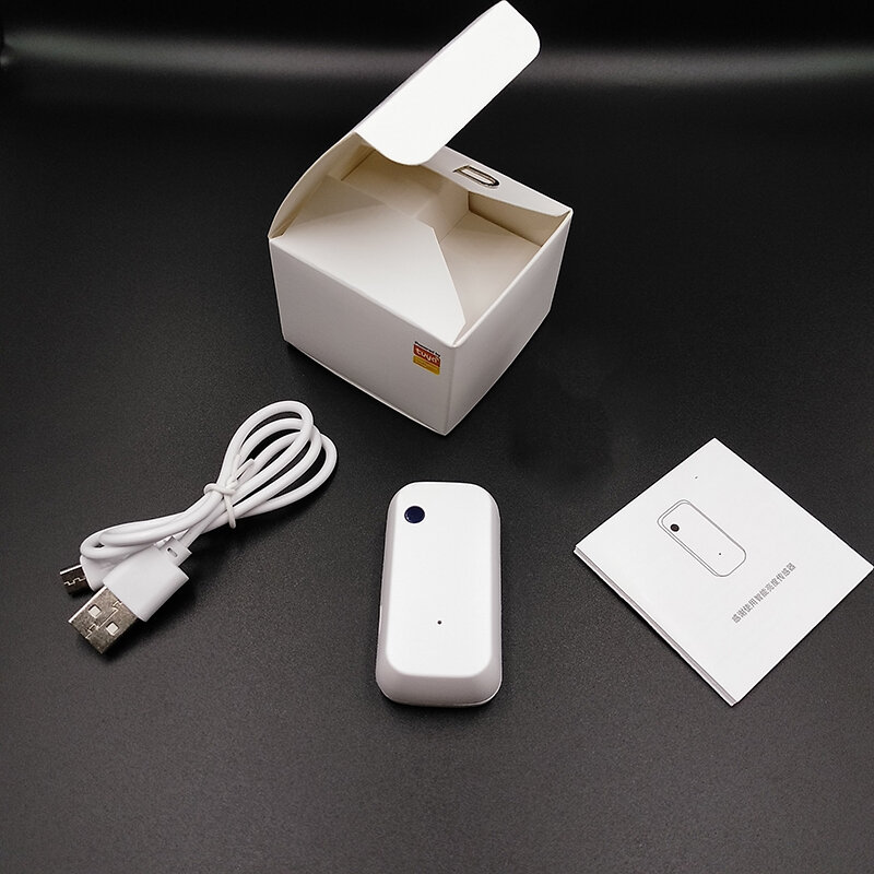 Tuya Sensor Cahaya WIFI Sensor Pencahayaan WiFi Sensor Kecerahan Detektor Kehidupan Pintar Didukung Oleh USB Sensor Cahaya Rumah Pintar